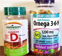 Omega 3,6,9,+D3 Gummies Jun 2022