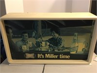 Lot Of Vintage Miller Time Sign
