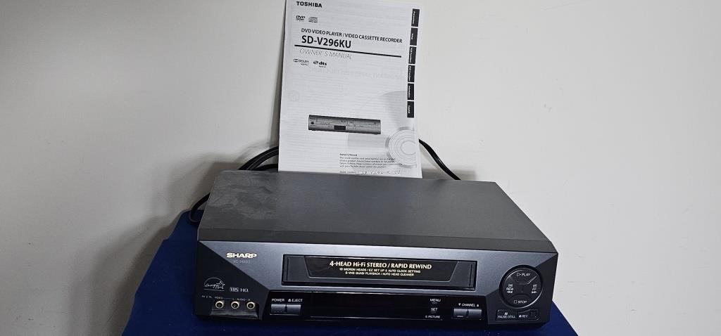 Toshiba DVD Video Player/Cassette Recorder