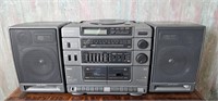 RCA AM/FM Cassette Tape Recorder + CD Player