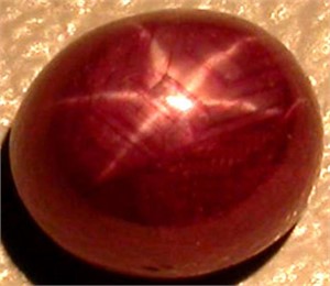 Red Natural Star Ruby