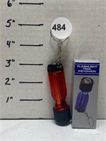 NIB - 3" Flashlight Tool Keychain