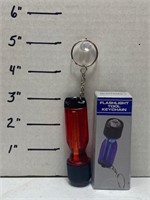 NIB - 3" Flashlight Tool Keychain