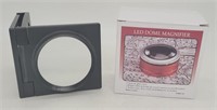 (2) Magnifying Devices, LED Dome Magnifier