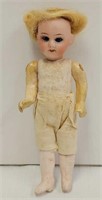 Antique A.M. German 5" Cabinet Doll