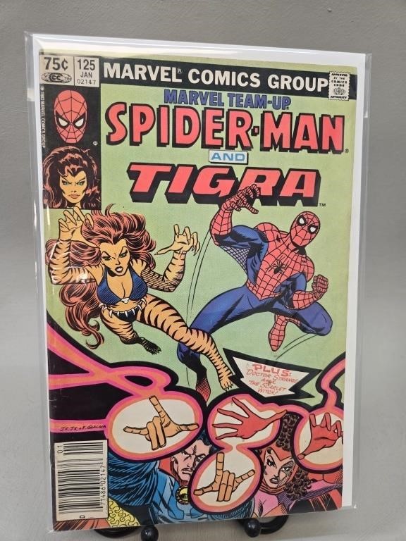 1982 Marvel Team-Up ( Spider-Man and Tigra)