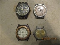 Lot of 4 Watch Faces