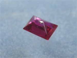Magenta Synthetic Gemstone