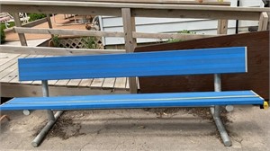 90” outdoor bench