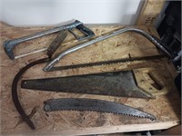 Variety of hand saws