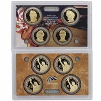 2010 S Presidential Dollar Proof Set 4 Coins