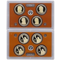 2011 S Presidential Dollar Proof Set 4 Coins