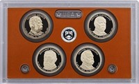 2012 S Presidential Dollar Proof Set 4 Coins