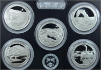 2014 US Mint America the Beautiful Quarters Silver
