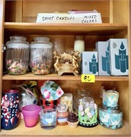 Cabinet Contents - Candles & More