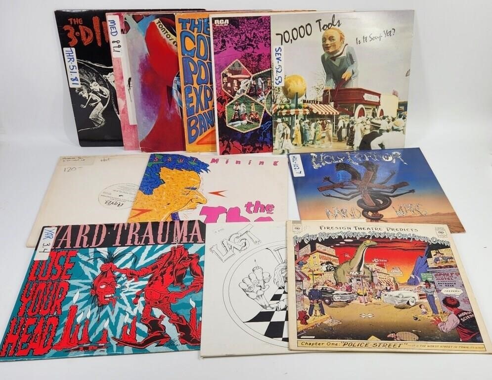 12) VINTAGE LP RECORD ALBUMS