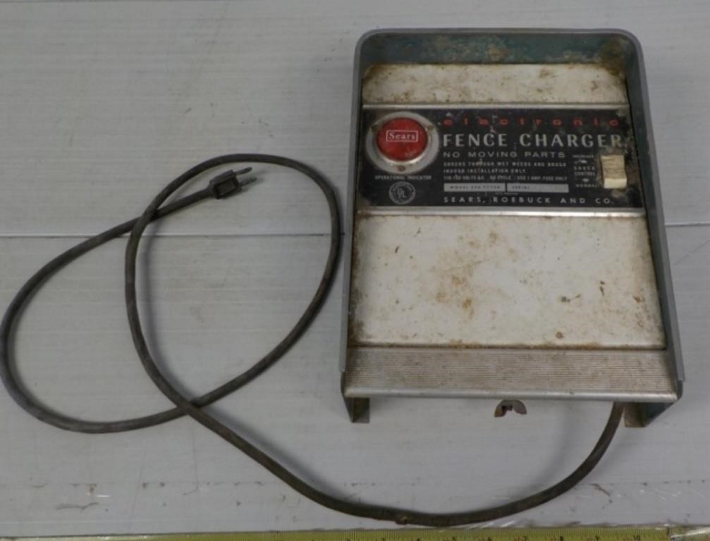 Sears fence charger.