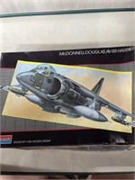 McDonnell-Douglas AV-8B Harrier model kit parts