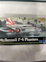 McDonnell F-4 Phantom model kit parts still in