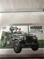 M151A2 w/tow missile launcher model kit parts