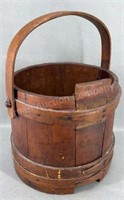 12in Cedar Sugar Bucket No Lid