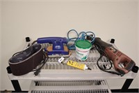 Assortment of Contractor's Supplies Tools