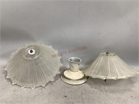 Decorative Clear Glass Light Shades and More