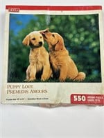 Puppy love Hoyle, 550 jigsaw puzzle 18”x24” -