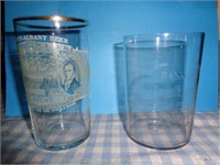 2 Tumblers - New London, MO Bank Advertiser and