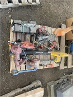 Pallet Assorted Power Tools and Misc
