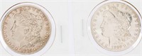 Coin 2 Morgan Silver Dollars 1885-O & 1888-O