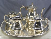 NS: ANTIQUE ROGERS SILVER PLATE