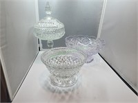 Clear Glass Bowls & Misc