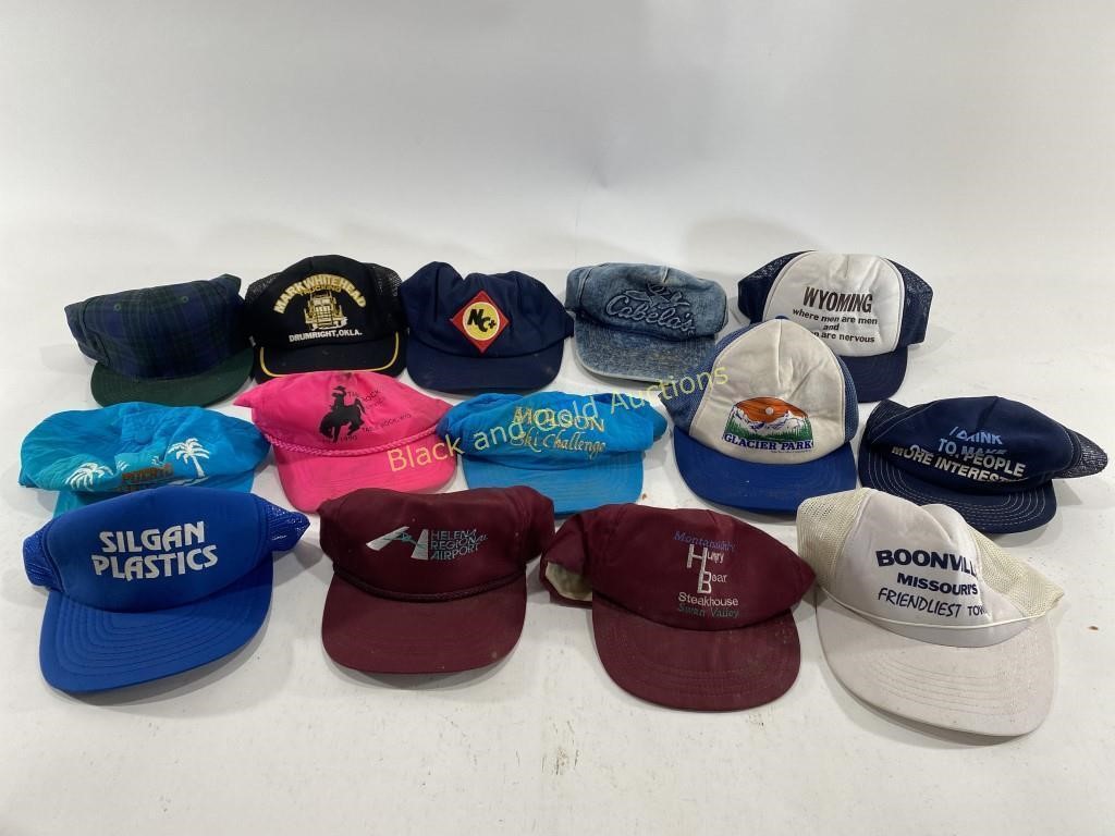 (14) Memorabilia Trucker Hats