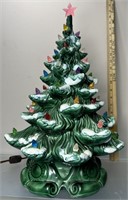 Mid-Century Ceramic Christmas Tree See Photos for