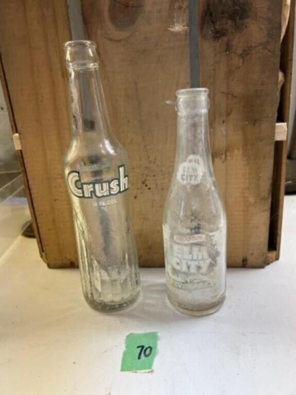 1 - Crush & 1 - Elm City bottle