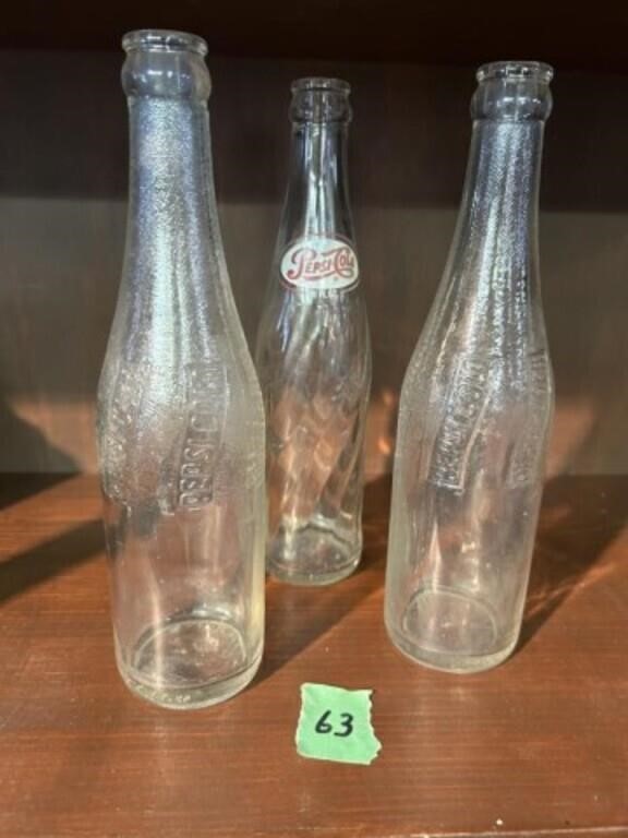 3 - Pepsi bottles