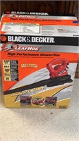 Black and Decker leaf blower