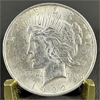 1922 Peace Silver (90%) Dollar