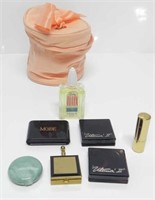 ASSTD VINTAGE USED MAKEUP-LIPSTICK, EYESHADOW ETC