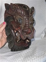 Very Cool Hand Carved Dragon? Face Mask