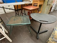 Patio table and portable desk