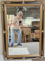 Ornate Beveled Mirror 30 x 43"