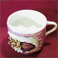 Antique Germany Moustache Cup (3" Tall)