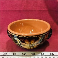 1946 Signed Swiss Pottery Bowl