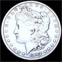 1892-S Morgan Silver Dollar LIGHTLY CIRCULATED