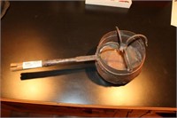 Antique Copper Handled Sauce Pan