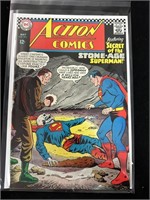 Action Comics #350 Secret of the Stone Age Superma