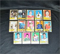 (14) 1972-73 TOPPS NHL HOCKEY CARDS MIX