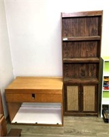 Display Case & Cabinet with Drawer